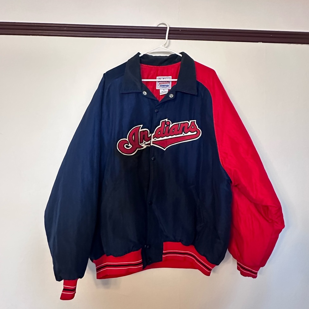 Vintage Cleveland Indians Starter Diamond Collection - Size XL